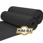 Bobina em E.V.A 10 mm PRETO 25 mts  1,20 LARG