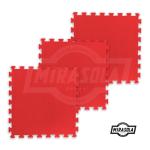 Tatame 1mt x 1mt 10mm Vermelho
