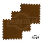 Tatame 1mt x 1mt 10mm Marrom