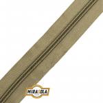 Zíper Nylon em Metro nº 07 Bege Escuro