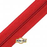 Zíper Nylon em Metro nº 07 Vermelho