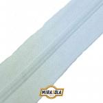Zíper Nylon em Metro nº 07 Branco