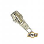 Cursor Zíper Poliéster com Trava Dourado nº 07