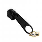 Cursor Zíper Poliéster sem Trava Preto nº 07