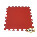 Tatame 1mt x 1mt 30mm Bicolor Azul/Vermelho