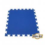 Tatame 1mt x 1mt 30mm Bicolor Azul/Preto