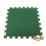 Tatame 1mt x 1mt 30mm Bicolor Verde/Laranja