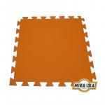 Tatame 1mt x 1mt 40mm Bicolor Verde/Laranja
