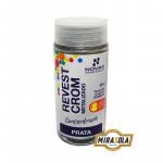 Tinta Metalizada Revestcrom 90ml Prata Novax