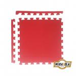 Tatame Premium 50cm x 50cm 10mm Vermelho