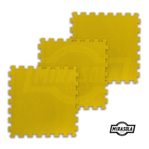 Tatame 1mt x 1mt 10mm Amarelo