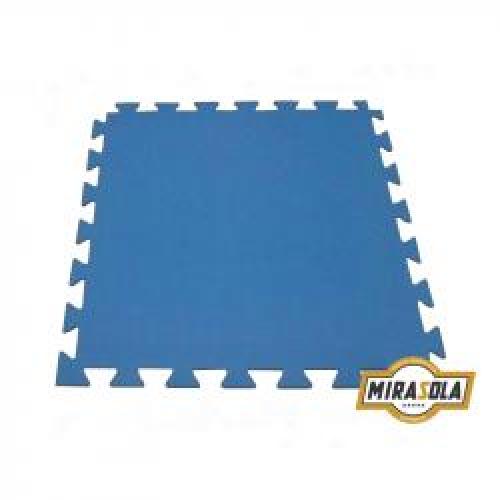 Tatame 1mt x 1mt 10mm Azul Claro