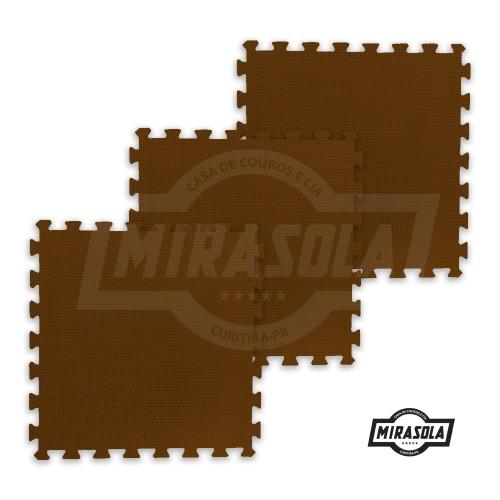 Tatame 1mt x 1mt 10mm Marrom