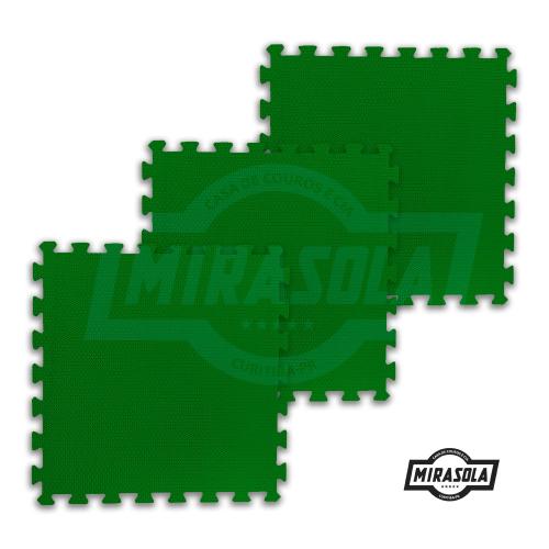 Tatame 1mt x 1mt 10mm Verde Escuro