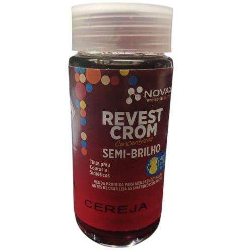 Tinta Revestcrom Semi-Brilho 90ml Cereja Novax