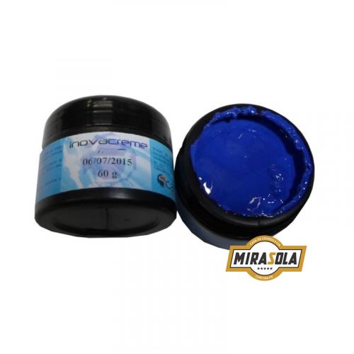 Creme Couro Inova 60g Azul Médio