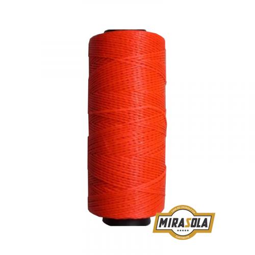 Linha Encerada nº 4 Laranja Fluor