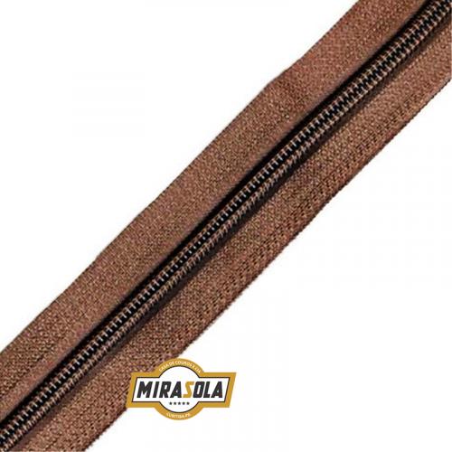 Zíper Nylon em Metro nº 07 Castanho