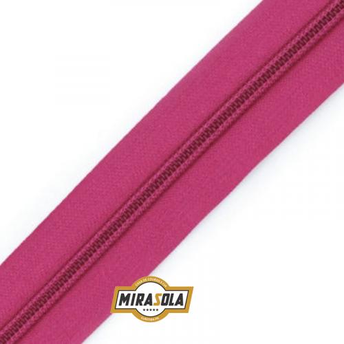 Zíper Nylon em Metro nº 07 Rosa Pink