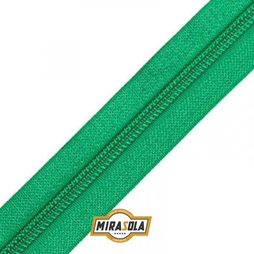 Zíper Nylon em Metro nº 07 Verde Escuro