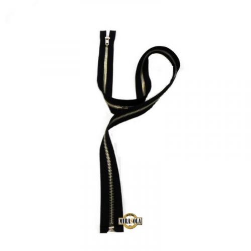 Zíper Pronto Poliéster Metal nº 05 Preto