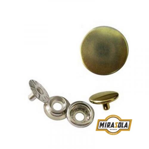 Botão de Pressão /80 Ouro Velho 