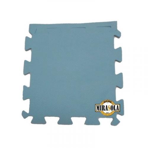 Tatame 50cm x 50cm 10mm Azul Claro