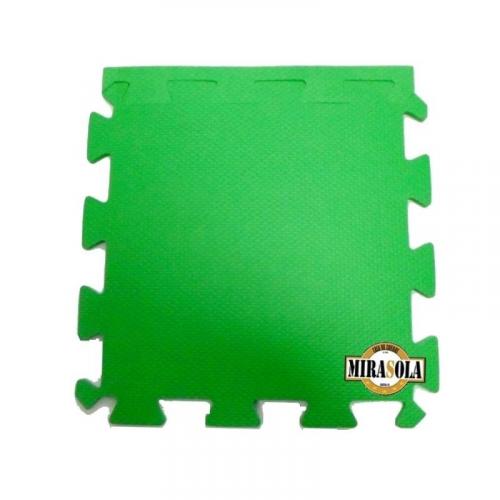 Tatame 50cm x 50cm 10mm Verde Bandeira