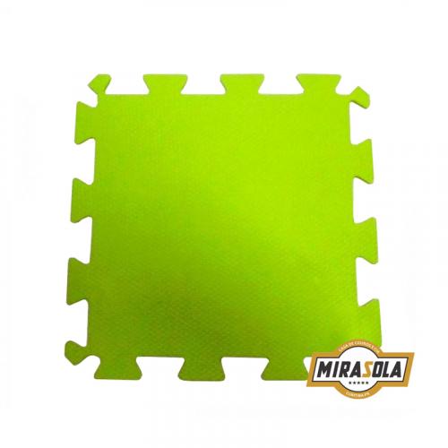 Tatame 50cm x 50cm 20mm Verde Limão