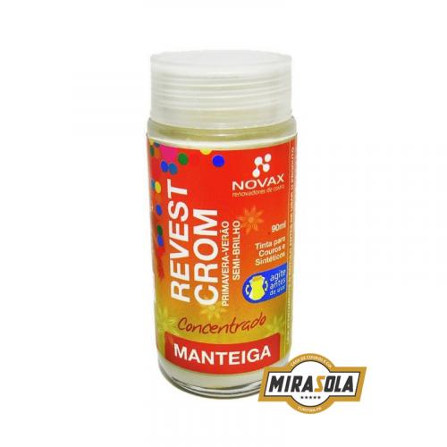 Tinta Revestcrom Semi-Brilho 90ml Manteiga Novax