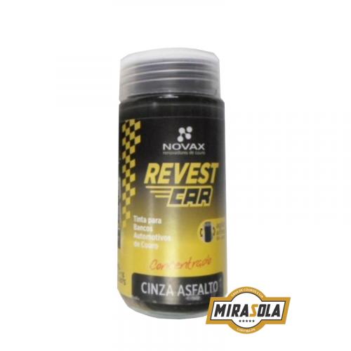 Tinta Revest Car 90ml Cinza Asfalto Novax