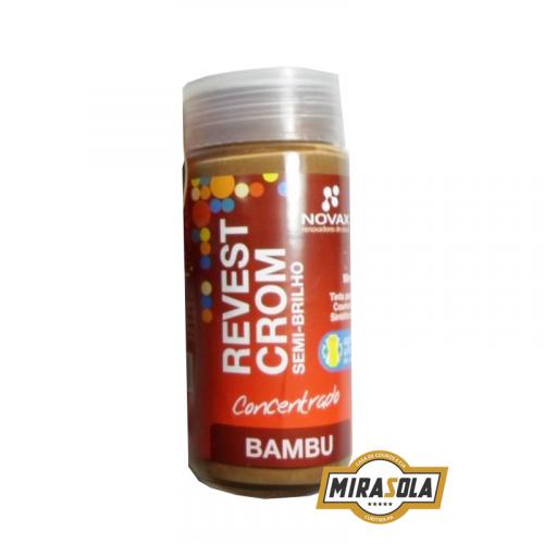 Tinta Revestcrom Semi-Brilho 90ml Bambu Novax