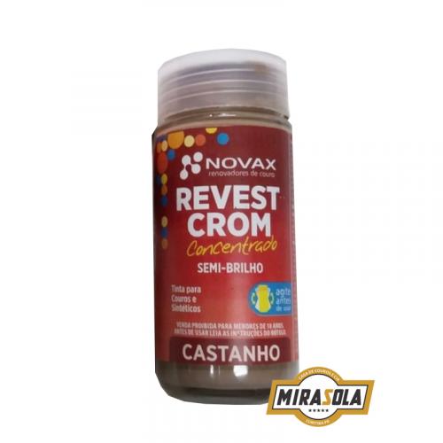 Tinta Revestcrom Semi-Brilho 90ml Castanho Novax