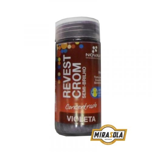 Tinta Revestcrom Semi-Brilho 90ml Violeta Novax
