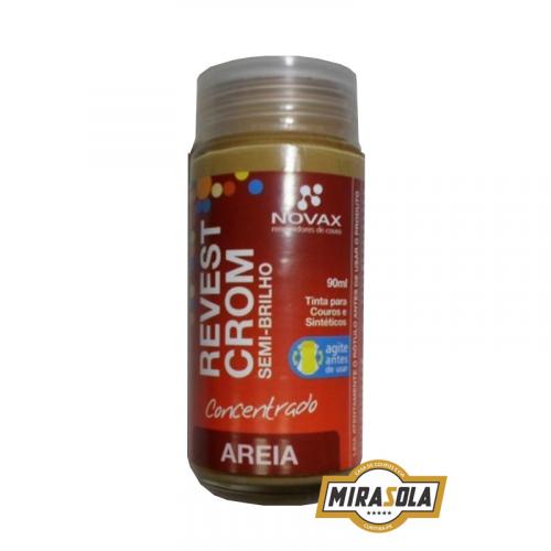 Tinta Revestcrom Semi-Brilho 90ml Areia Novax