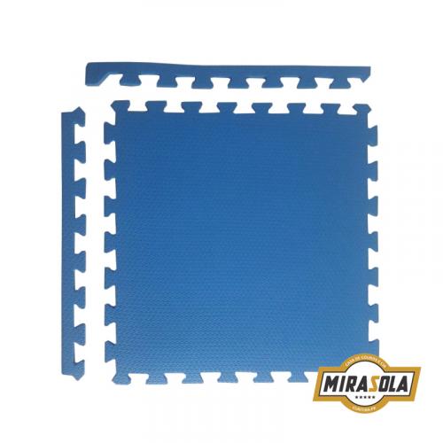 Tatame Premium 50cm x 50cm 20mm Azul Royal