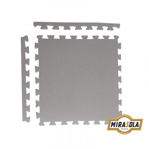 Tatame Premium 50cm x 50cm 20mm Cinza Claro