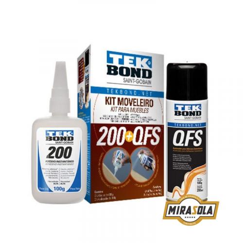 Kit Moveleiro Tek Bond 200+QFS